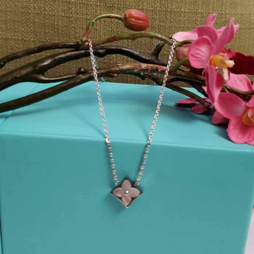 Flower Stainless Steel Necklace